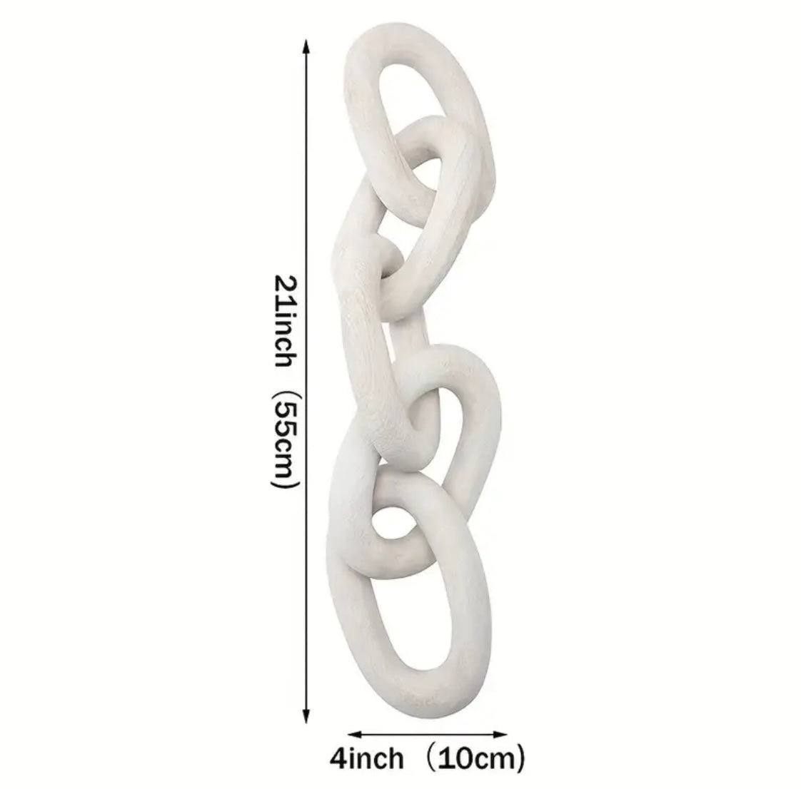 Wooden chain link -pre order