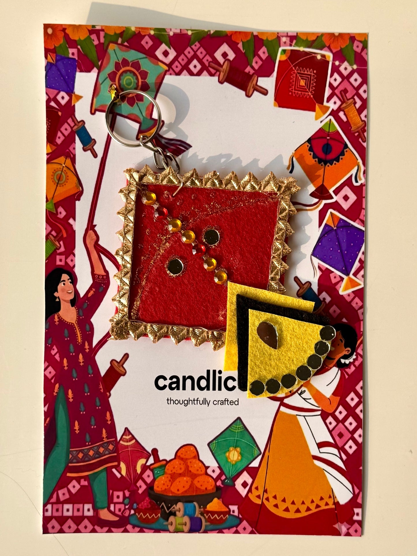 Sky Sultan Basant Keychain