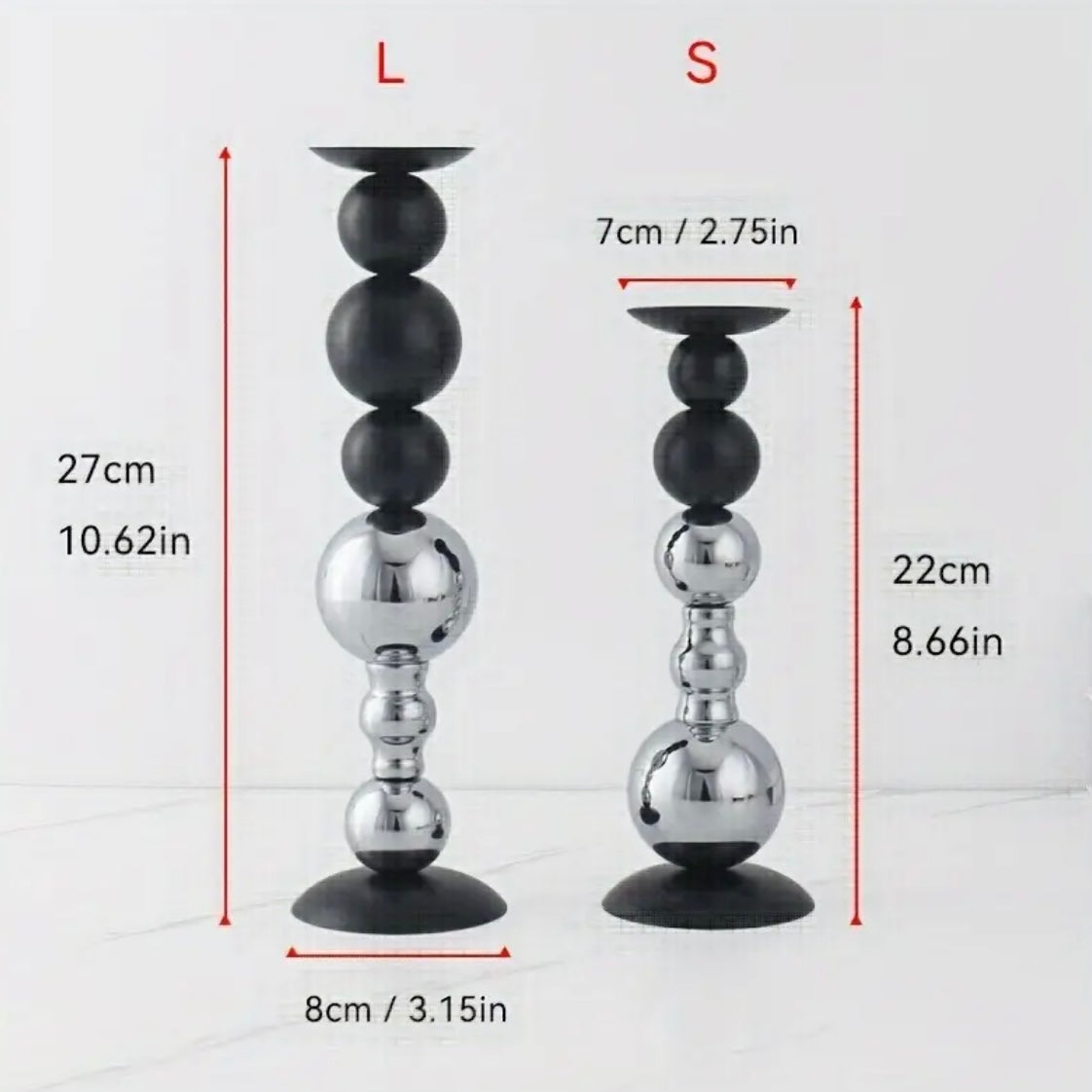 Bougeoir Candle Holder Set of 2