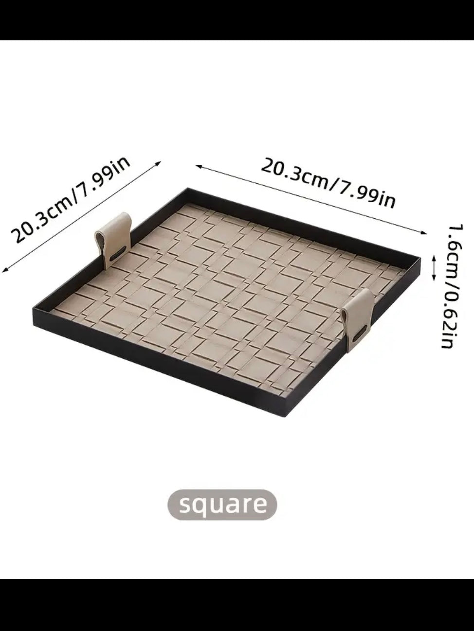 The Woven Luxe Tray