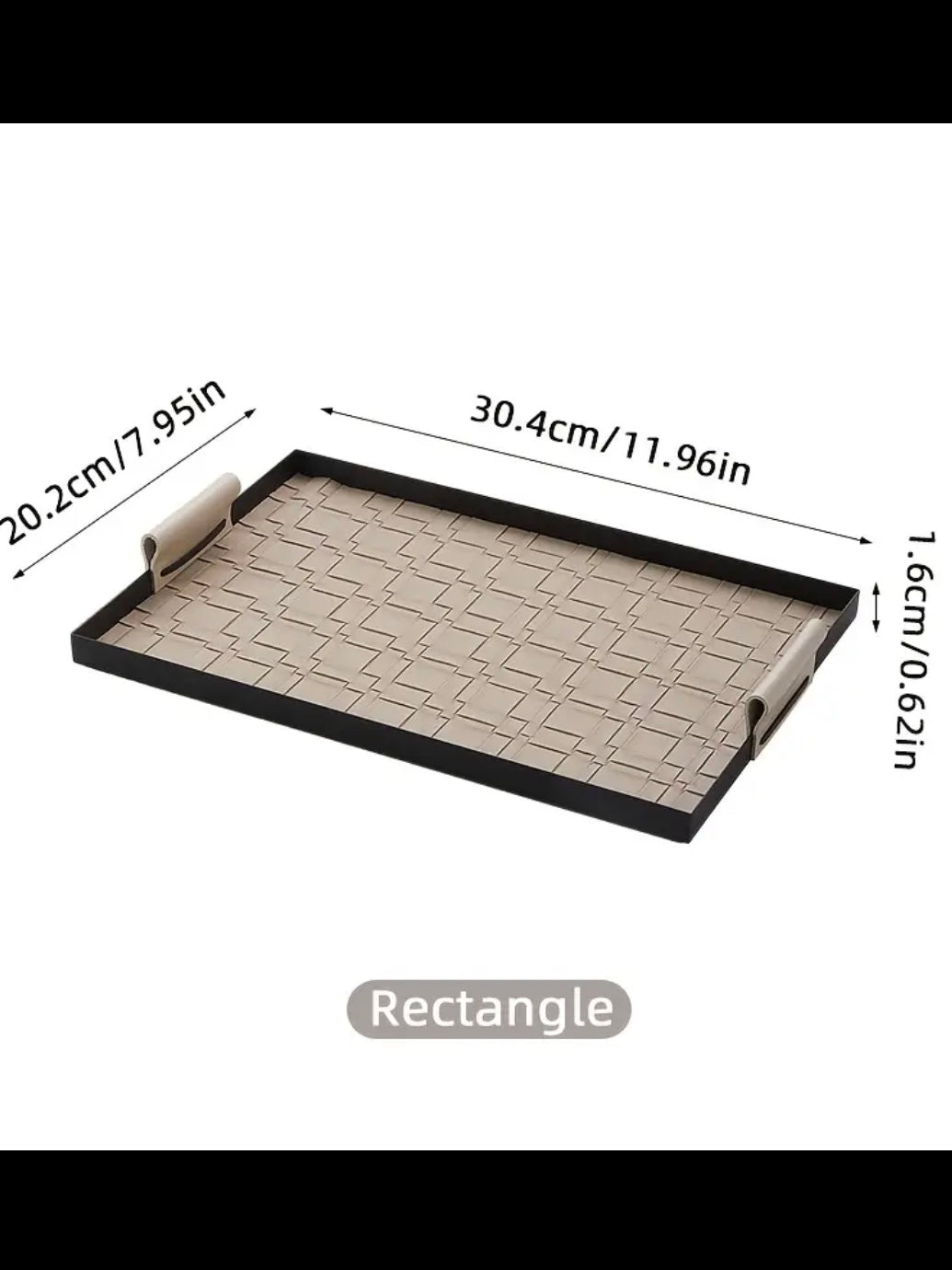 The Woven Luxe Tray
