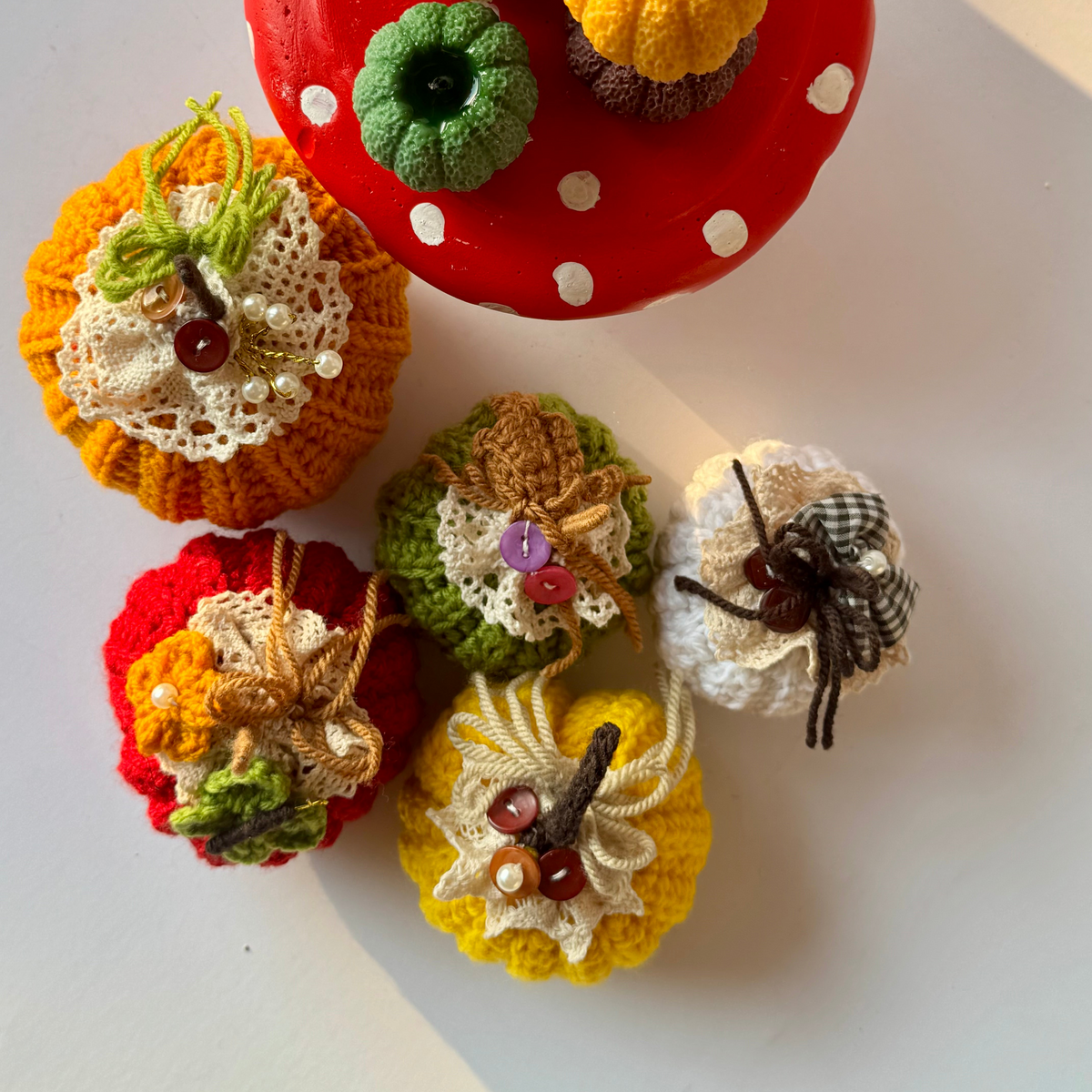 Crochet Pumpkin Set