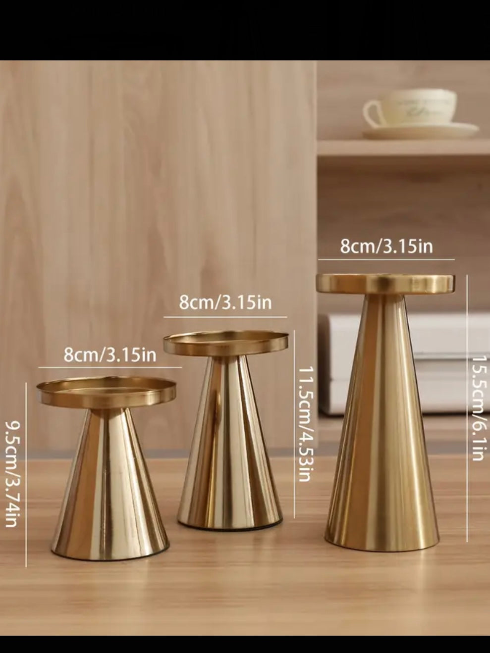 Bronze Obelisk Candle Holder