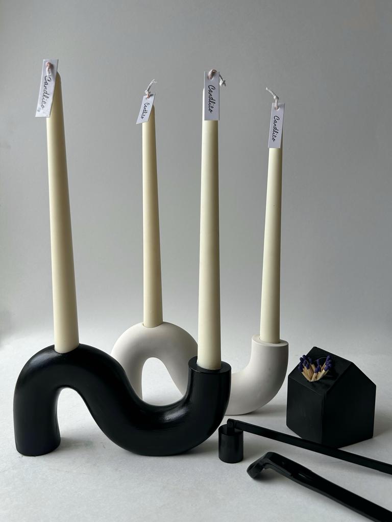 Organic Wave Candle Stand
