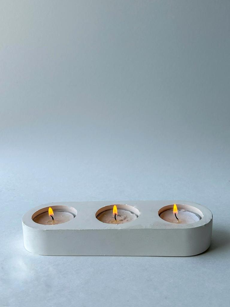 Trio Radiance Candle Stand