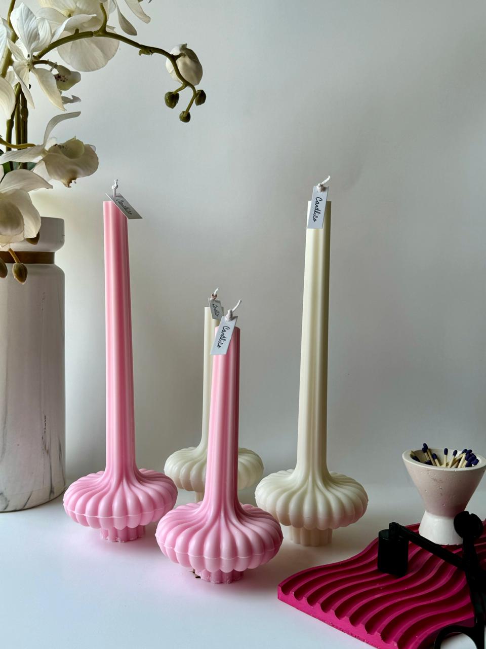 Vase Pillar Candle