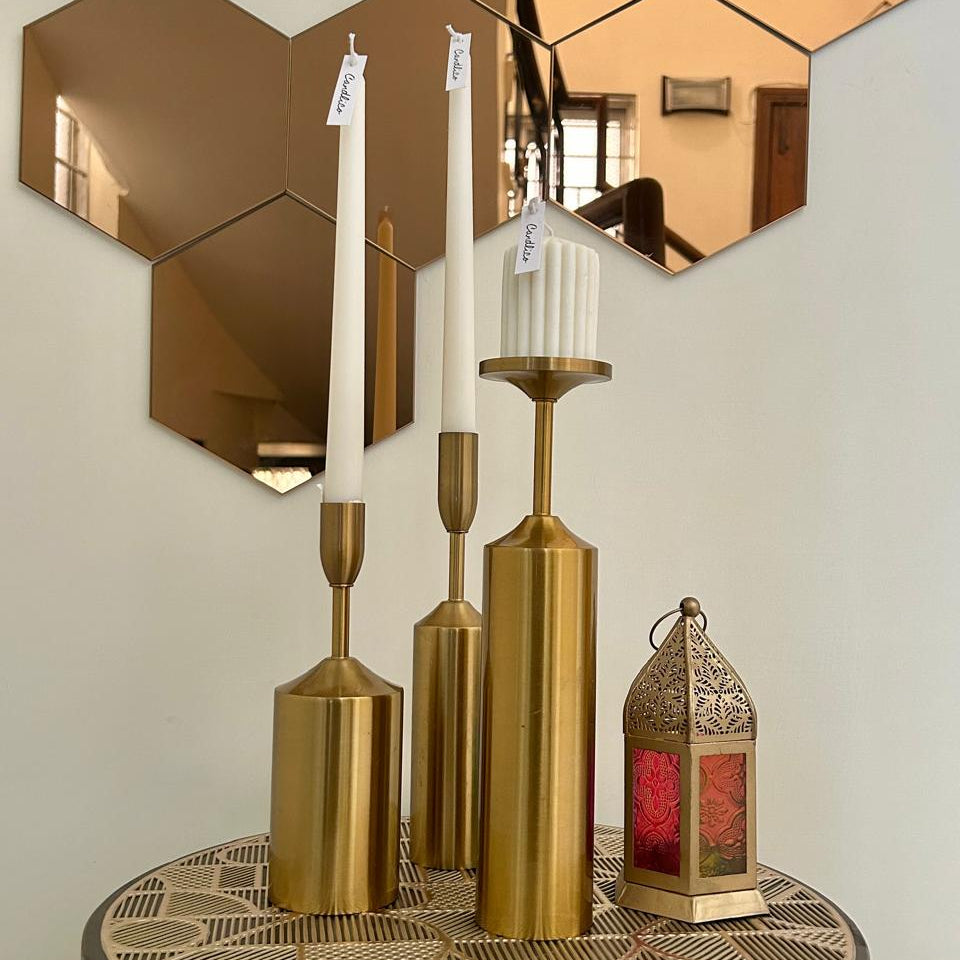 Classic Metal Candle Stands