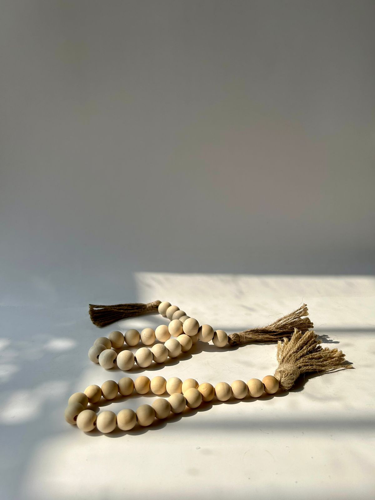 Wooden Bead Garland - preorder
