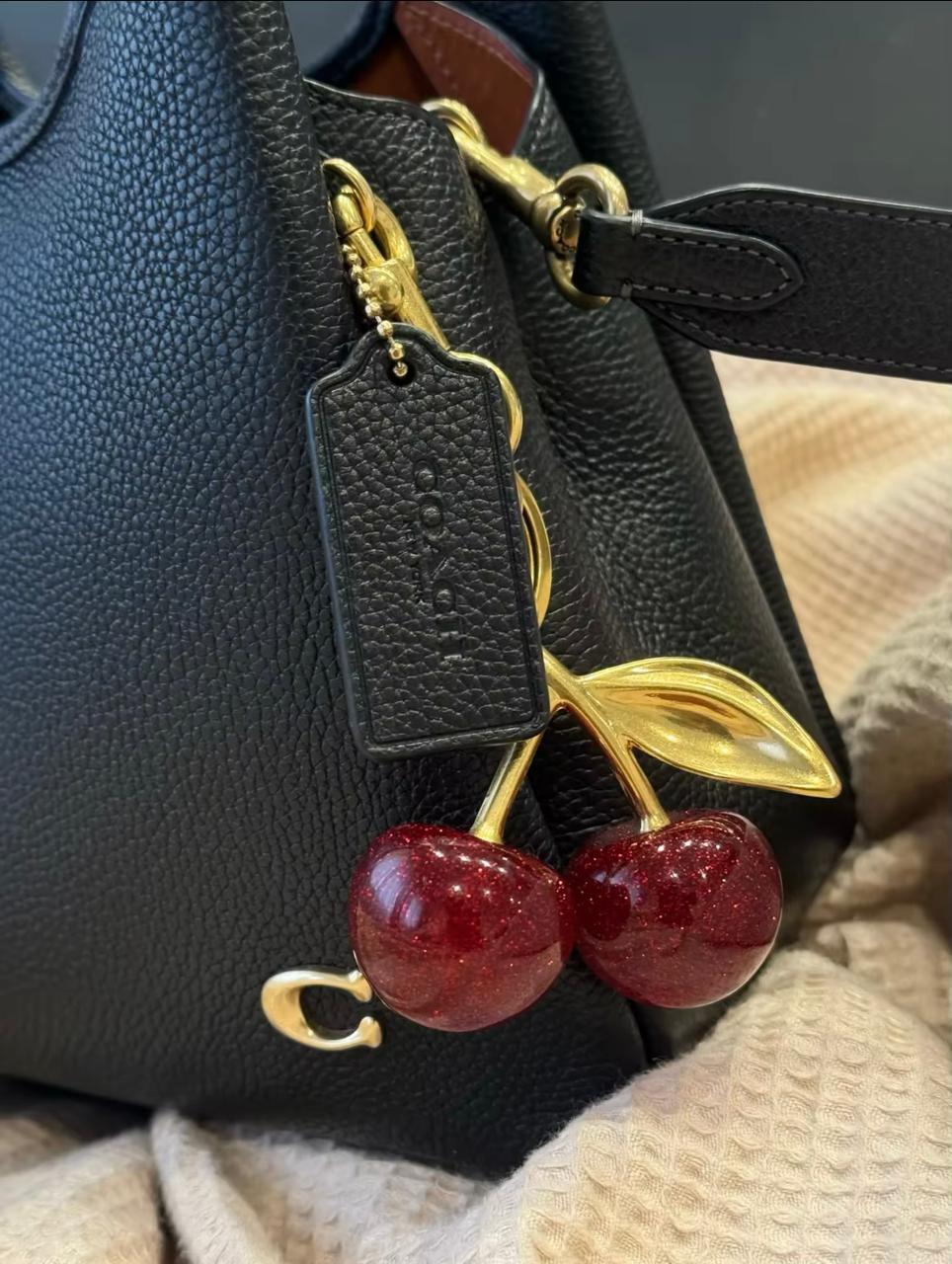 Cherry Keychain Charm - Pre Order