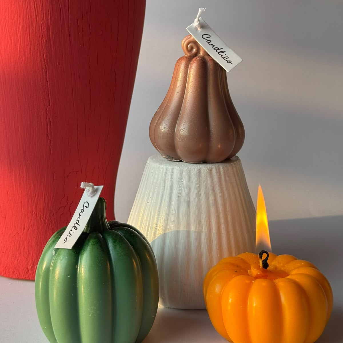 The Pumpkin Trio Candles