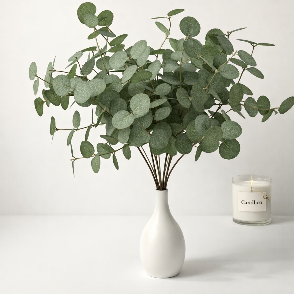 Artificial Eucalyptus Leaf Stem