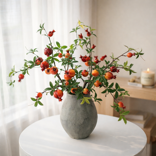 Artificial Pomegranate Branch Stem