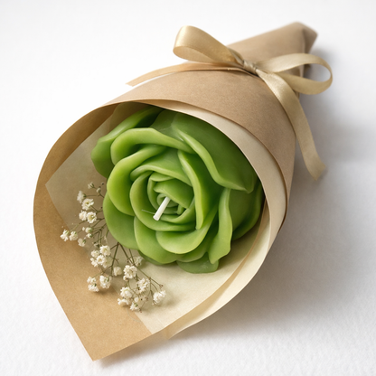 Rose Flower Wrap - Candle Bouquet