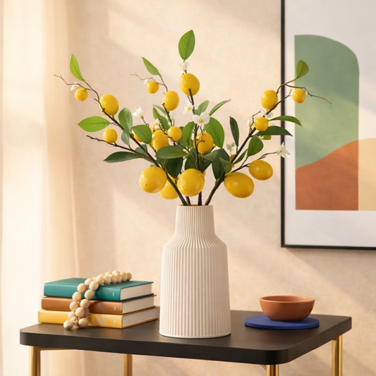 Artificial Lemon Branch