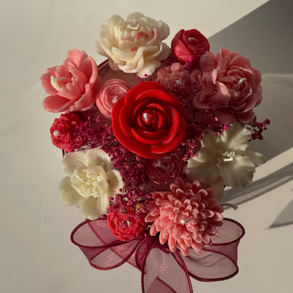 Candle Bouquet - Love in Bloom