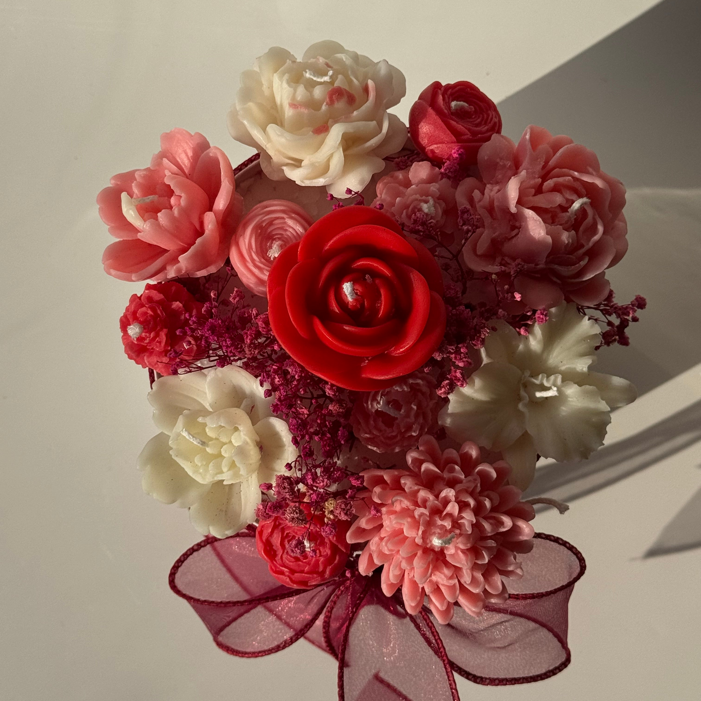 Candle Bouquet - Love in Bloom