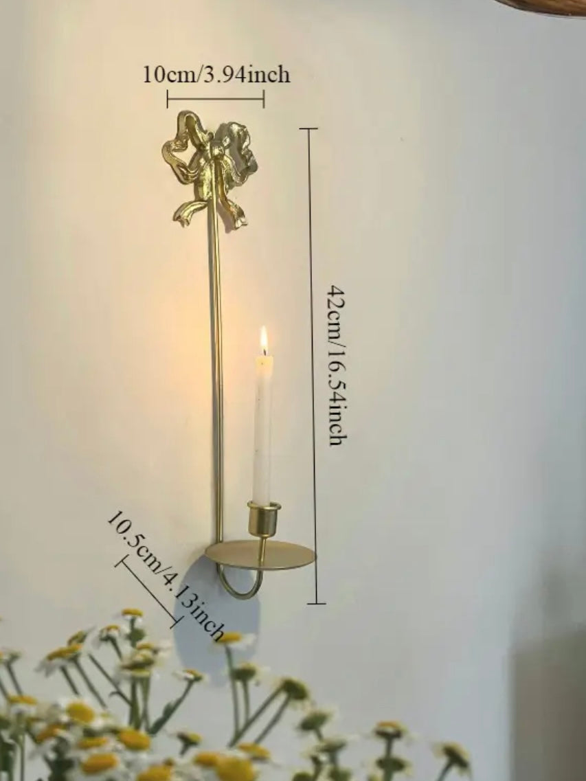 Bow Candle holders (set of 2)