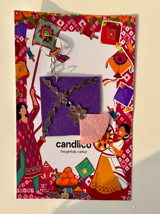 Noor Parinda Keychain – Bright bird of sky