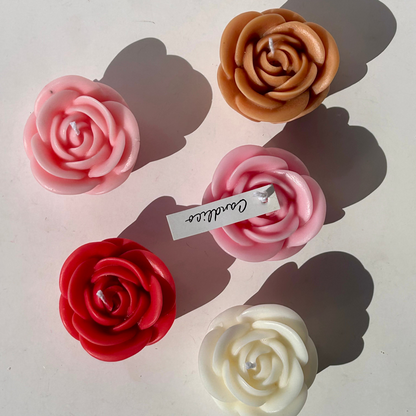 Rose Shaped Candle