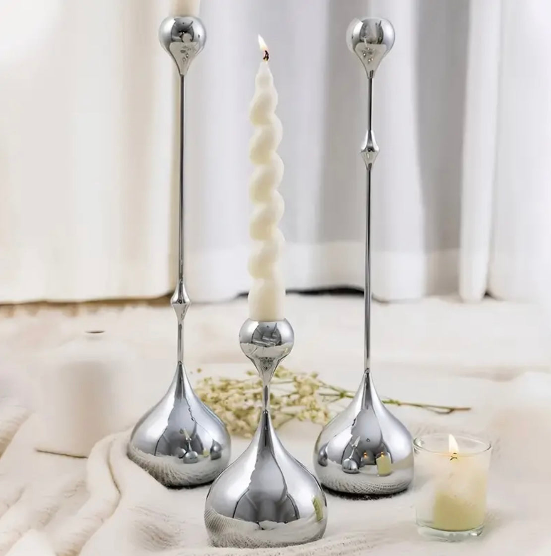 Water drop candle holder - pre order