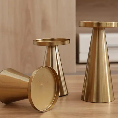 Bronze Obelisk Candle Holder