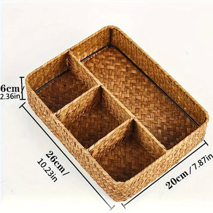 Chic Wicker Storage Basket