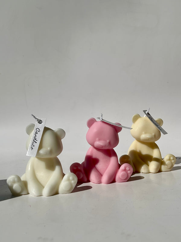 Lazy Teddy Candle