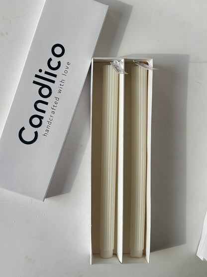Noir Luxe Pillars (Pair)