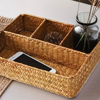 Chic Wicker Storage Basket
