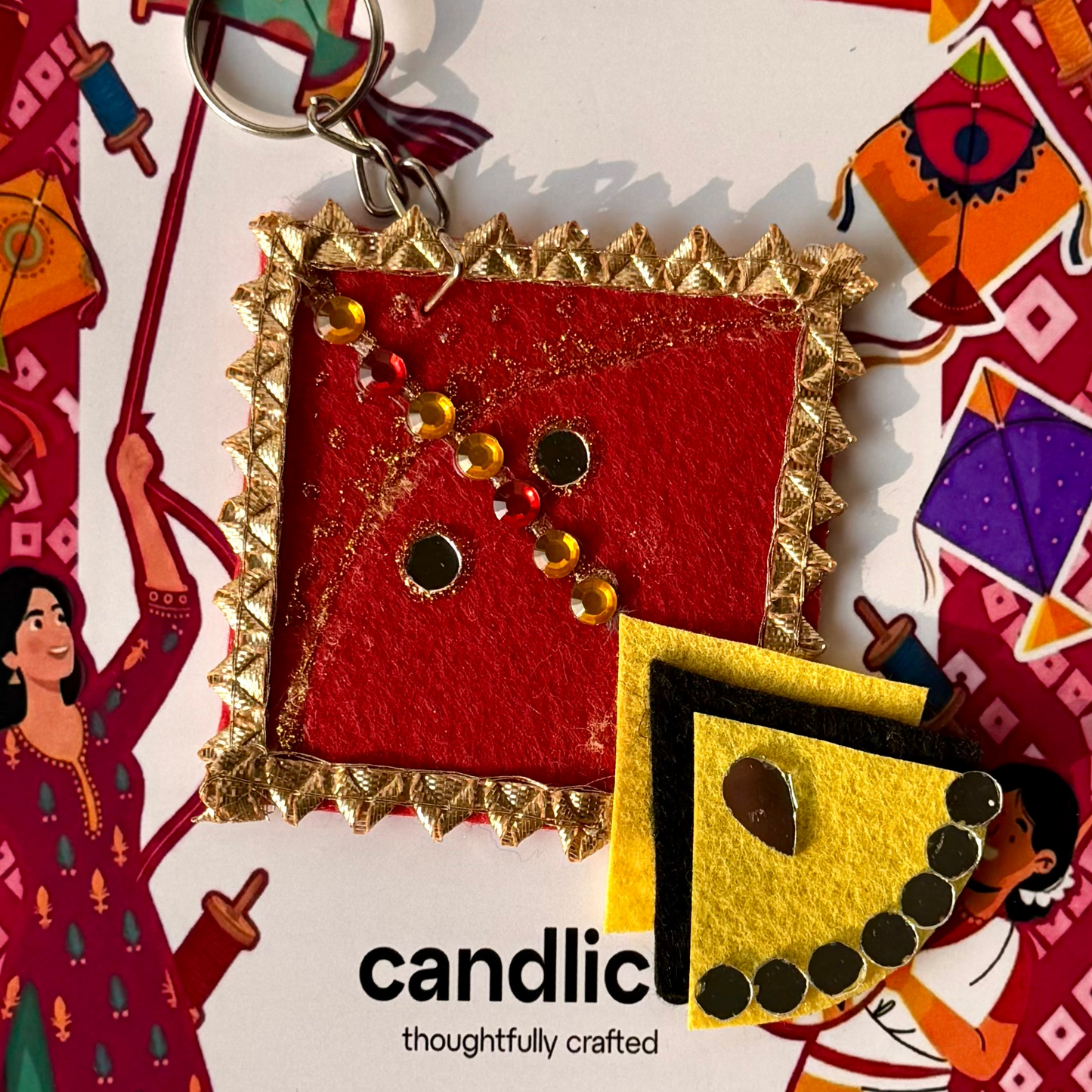 Sky Sultan Basant Keychain