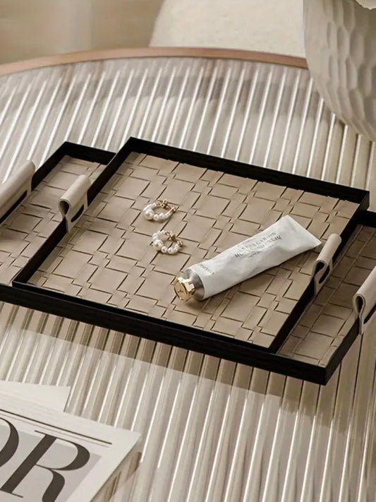 The Woven Luxe Tray