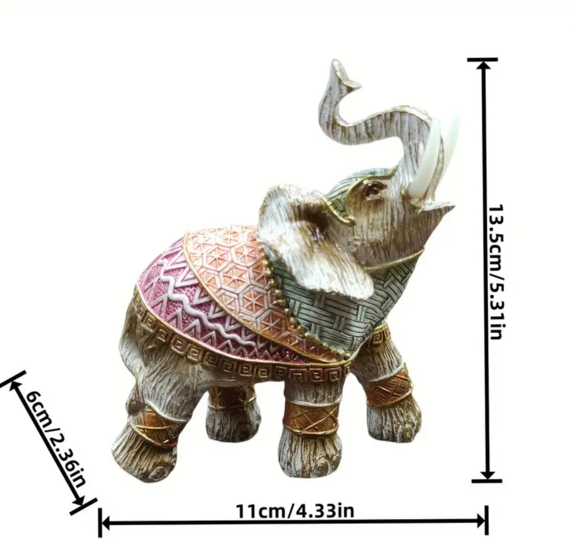 Resin Elephant Statue - pre order