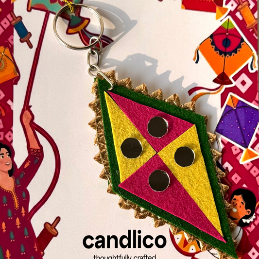 Shehzada Kite Keychain – Royal vibes