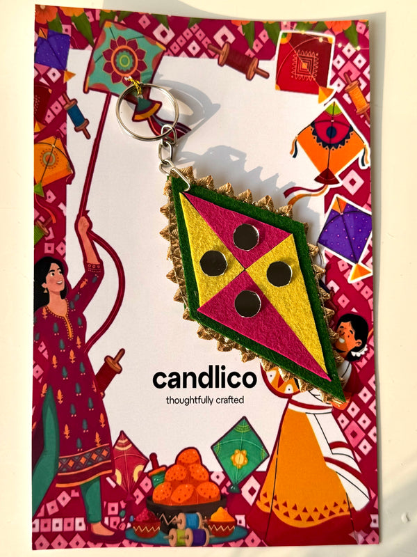 Shehzada Kite Keychain – Royal vibes