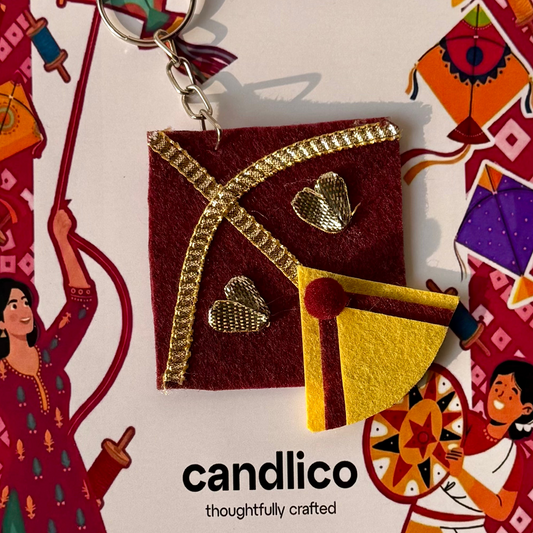 Uraan Pro Kite Shaped Keychain