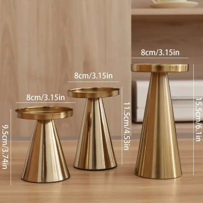 Bronze Obelisk Candle Holder