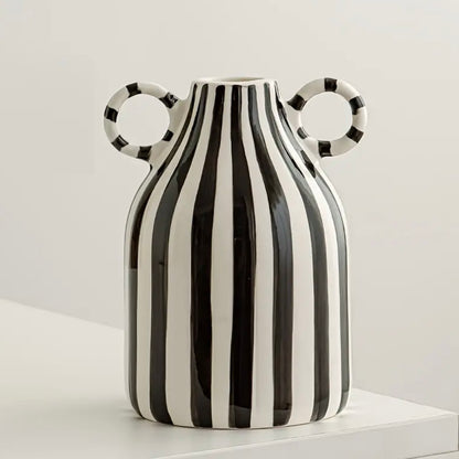 Hand Painted Ceramic Vase