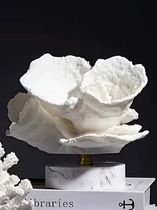 Handcrafted Resin Coral Decor