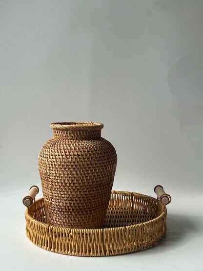 Rattan Tray
