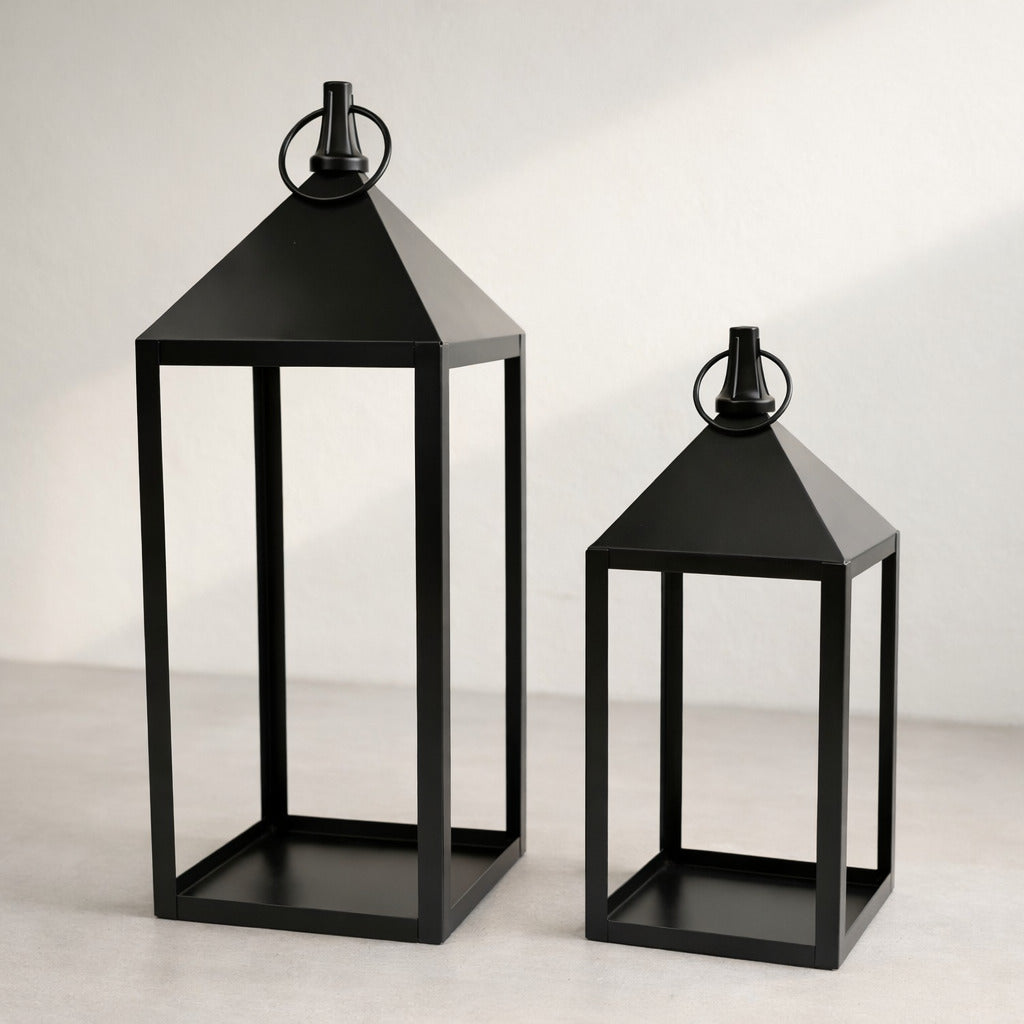 Black Lanterns Set of 2