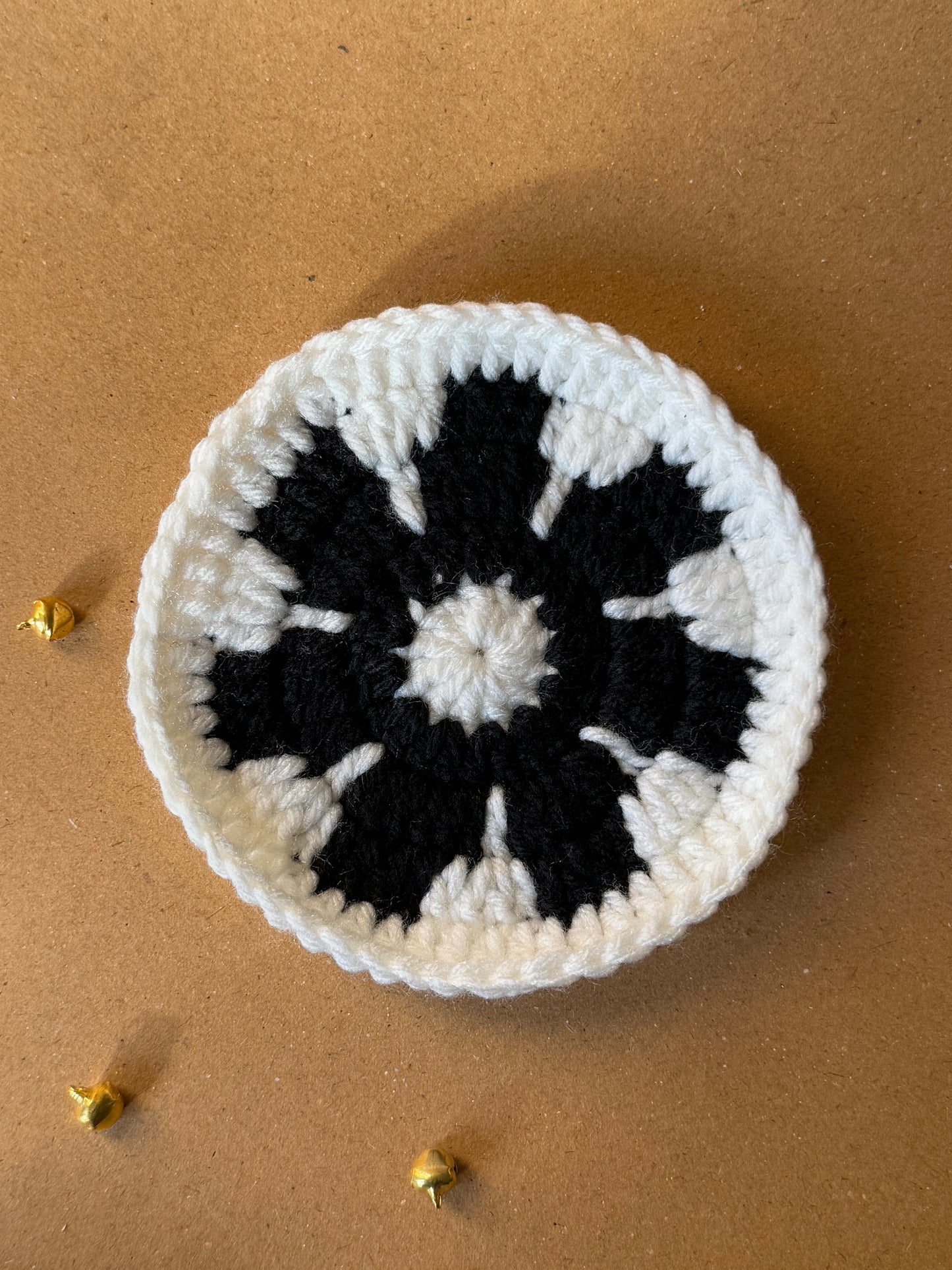 Crochet coaster