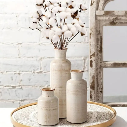 Boho Chic Hand Painted Vase