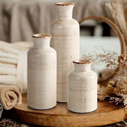 Boho Chic Hand Painted Vase