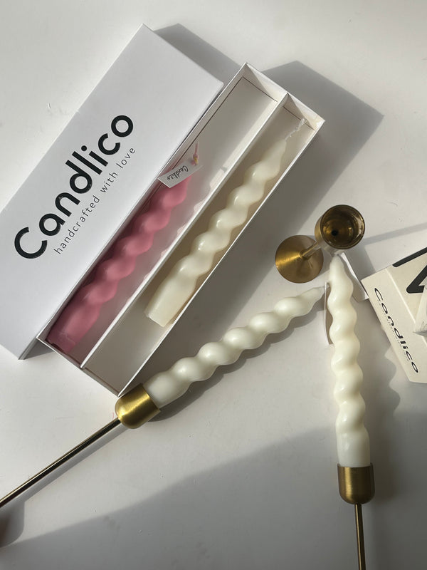 Twilight Twists Candles (pair)