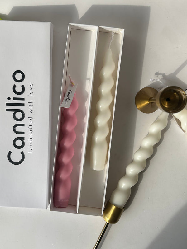 Twilight Twists Candles (pair)