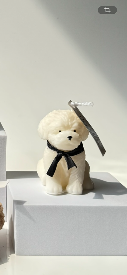 Puppy Candle