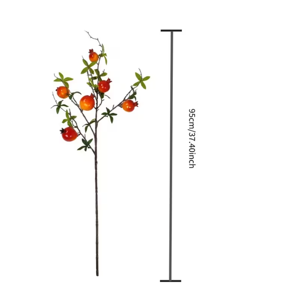 Artificial Pomegranate Branch Stem