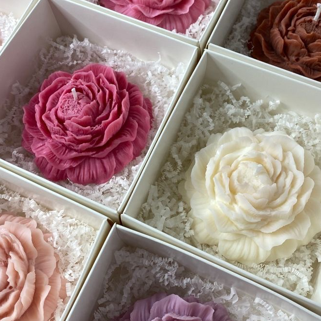 Peony Candle