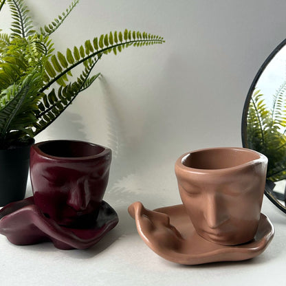 Arctic Aura Face Tray & Cup