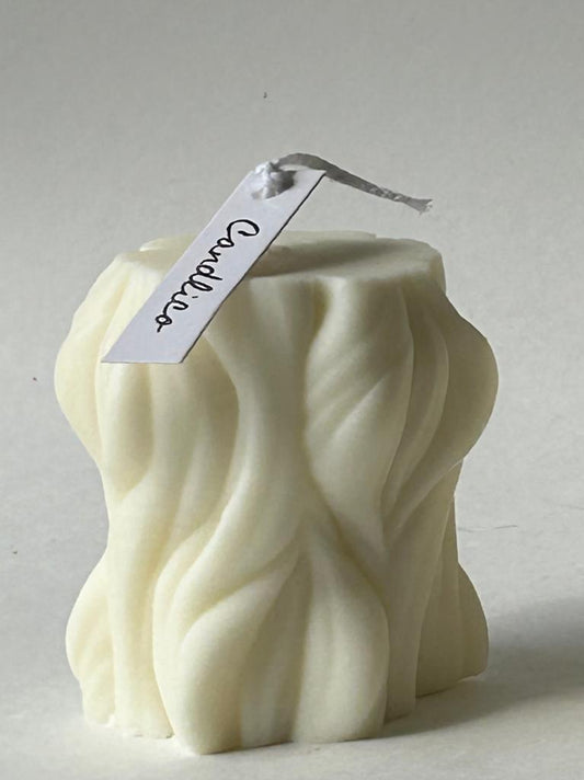 Wavy Sculpture Candle